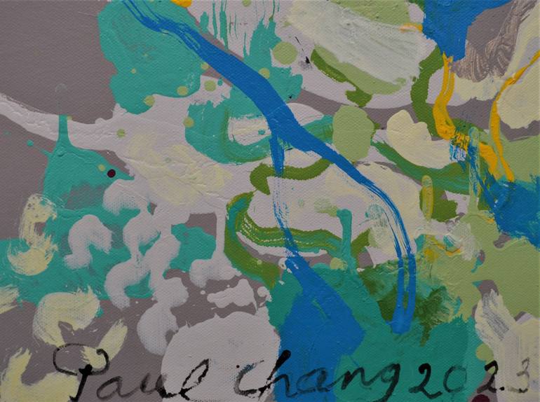 Original Abstract Painting by Paul Chang