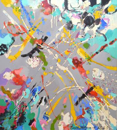 Original Abstract Paintings by Paul Chang