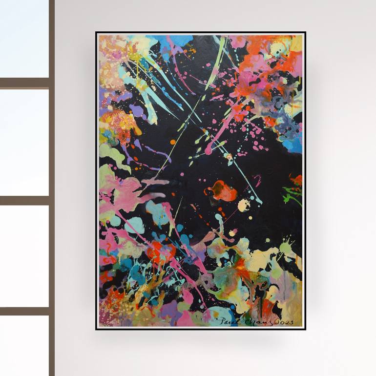 Original Abstract Painting by Paul Chang