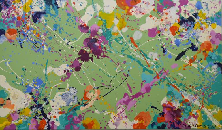 Abstract Composition # 38 (237) Painting by Paul Chang | Saatchi