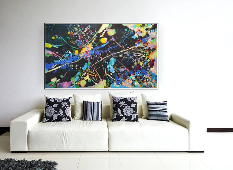 Original Abstract Painting by Paul Chang