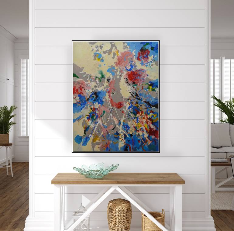 Original Abstract Painting by Paul Chang