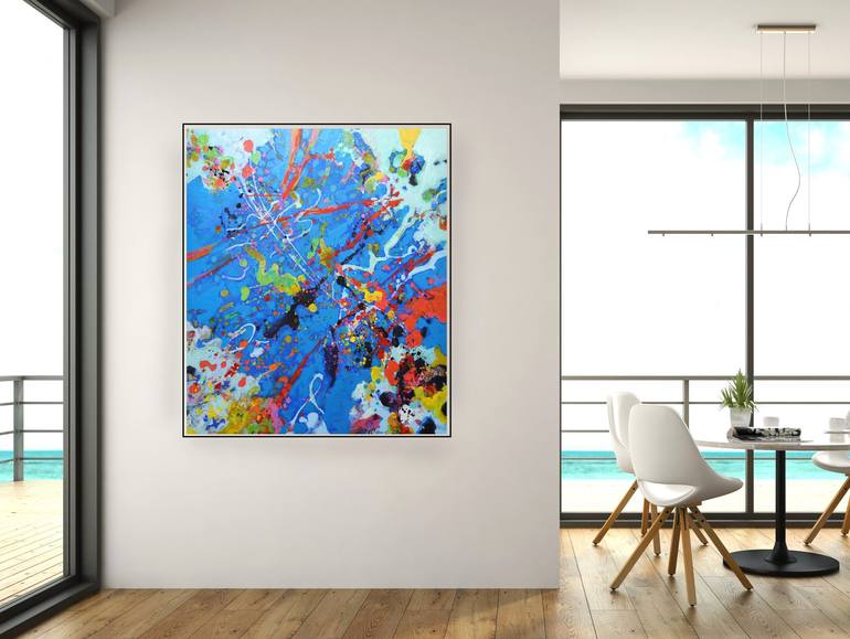 Original Abstract Painting by Paul Chang