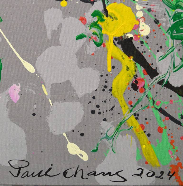 Original Abstract Painting by Paul Chang