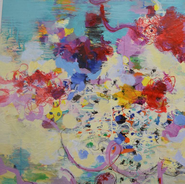 Original Abstract Painting by Paul Chang