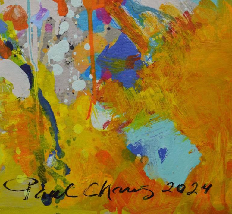 Original Abstract Painting by Paul Chang