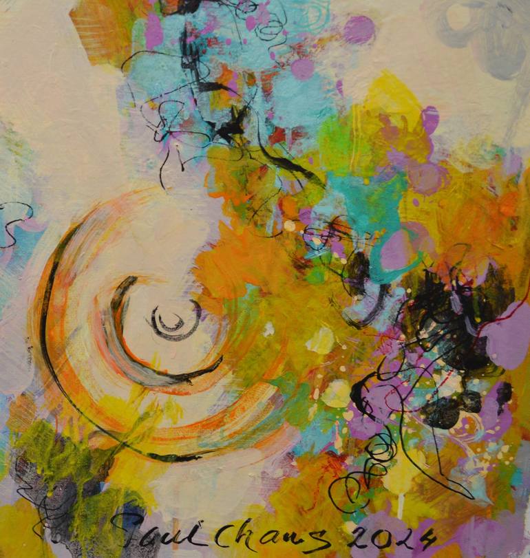 Original Abstract Painting by Paul Chang