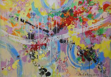 Original Abstract Paintings by Paul Chang