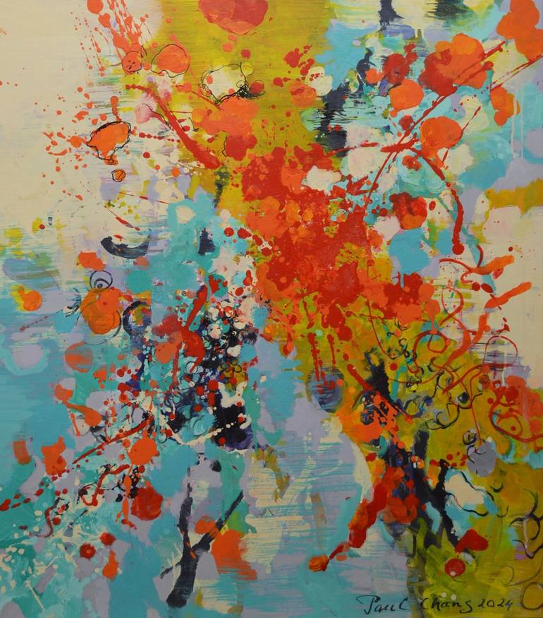 Original  Painting by paul chang