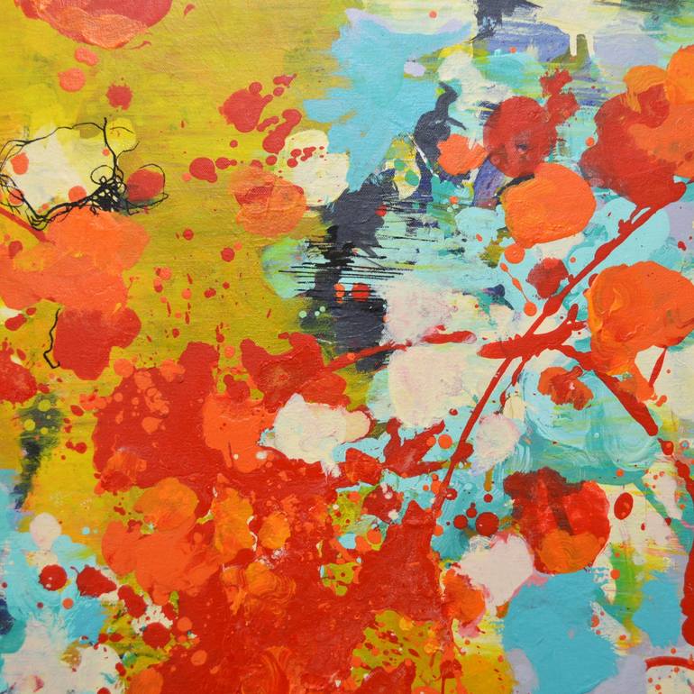Original Abstract Painting by Paul Chang