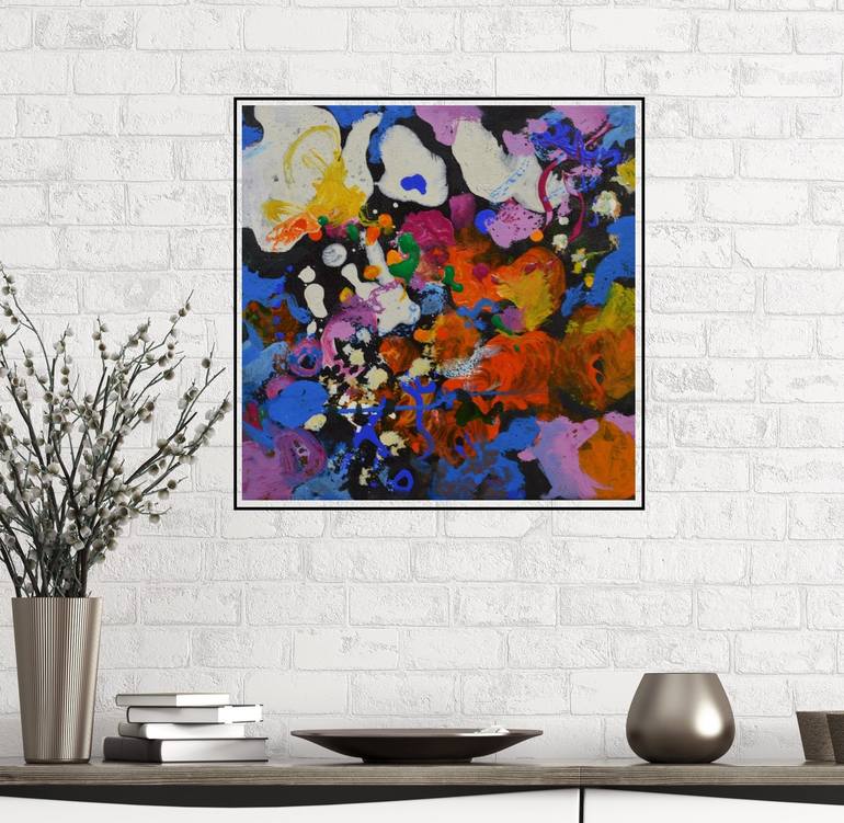 Original Abstract Painting by Paul Chang