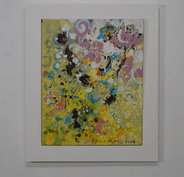 Original Abstract Painting by Paul Chang
