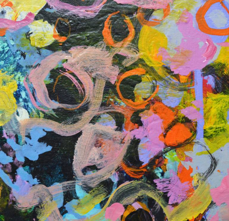 Original Abstract Expressionism Abstract Painting by Paul Chang