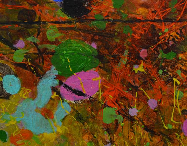 Original Abstract Expressionism Nature Painting by Paul Chang