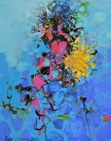 Original Abstract Paintings by Paul Chang