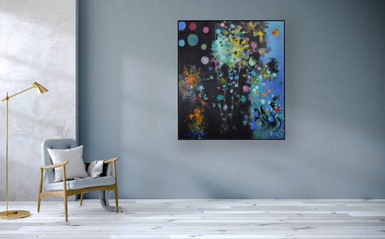 Original Abstract Painting by Paul Chang