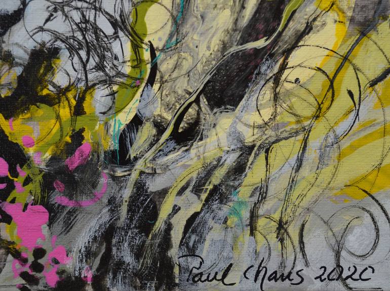 Original Abstract Painting by Paul Chang