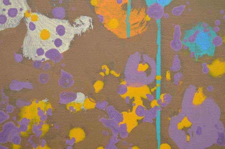 Original Abstract Expressionism Abstract Painting by Paul Chang