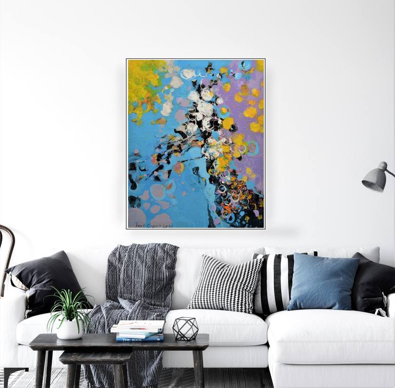 Original Abstract Painting by Paul Chang