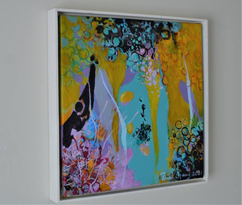 Original Abstract Painting by Paul Chang