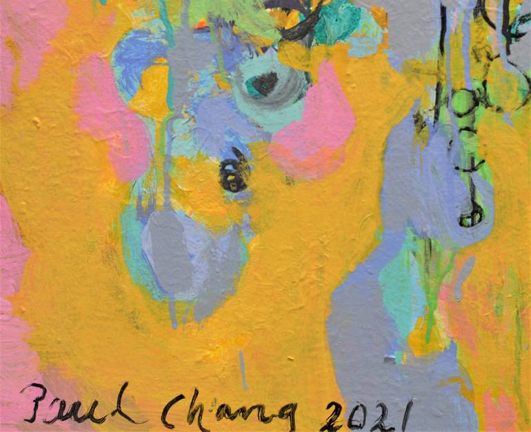 Original Abstract Painting by Paul Chang