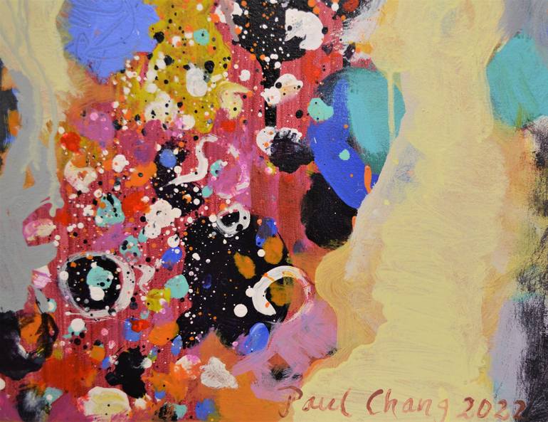 Original Abstract Painting by Paul Chang