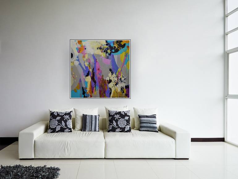 Original Abstract Painting by Paul Chang