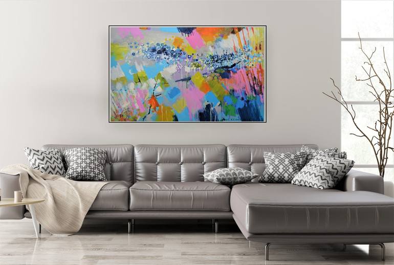 Original Abstract Painting by Paul Chang