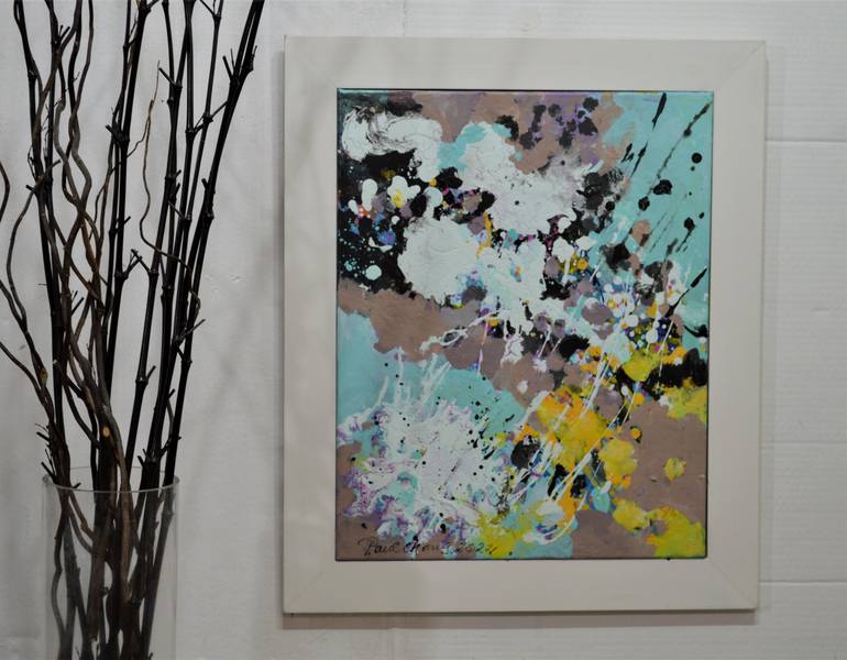 Original Abstract Painting by Paul Chang