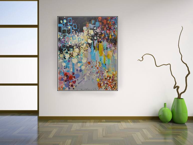 Original Abstract Painting by Paul Chang