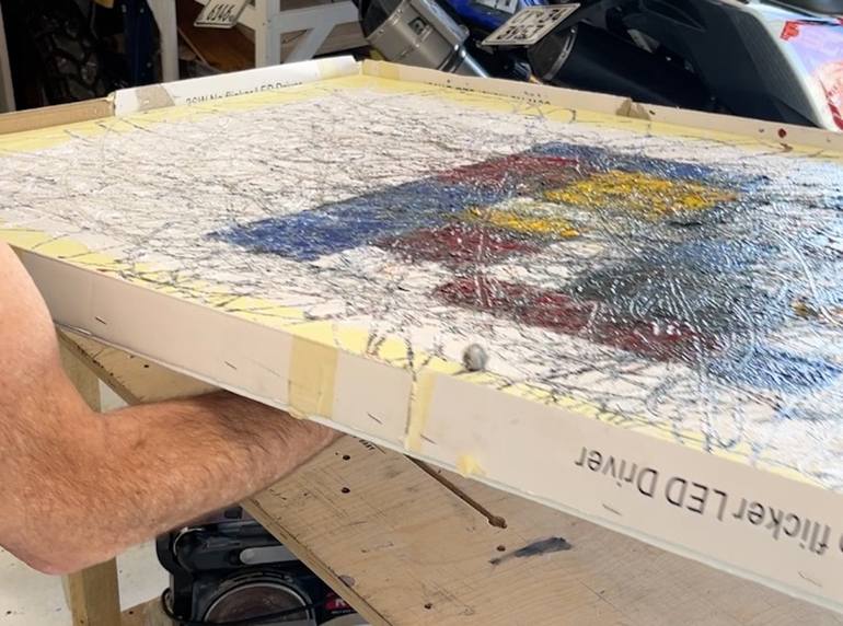 Original Abstract Painting by Robin Hill