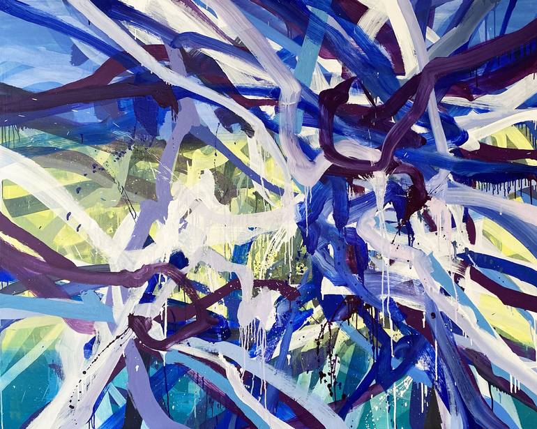 Print of Fine Art Abstract Paintings by Lacey Kim