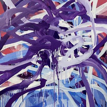 Original Fine Art Abstract Paintings by Lacey Kim