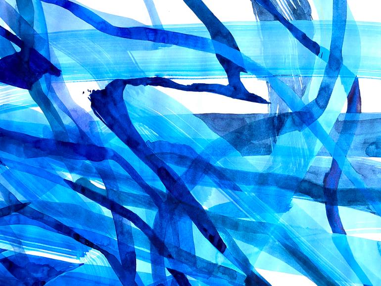 Original Contemporary Abstract Painting by Lacey Kim