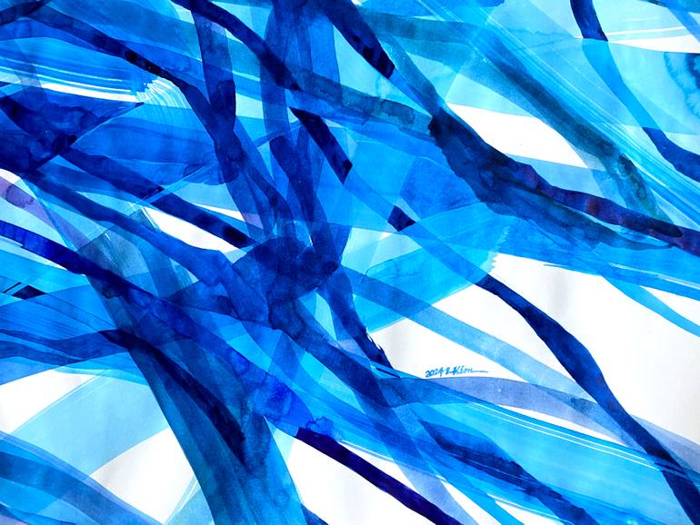 Original Contemporary Abstract Painting by Lacey Kim