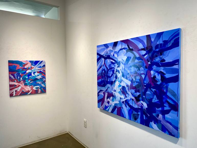 Original Contemporary Abstract Painting by Lacey Kim