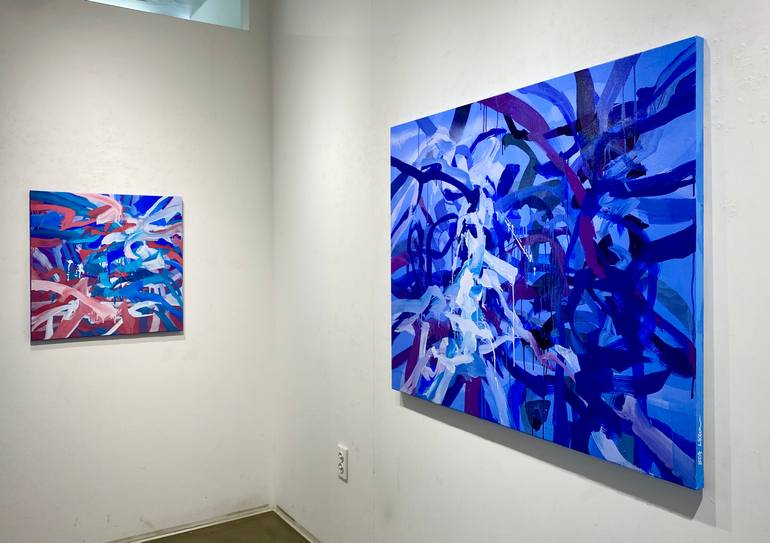 Original Contemporary Abstract Painting by Lacey Kim
