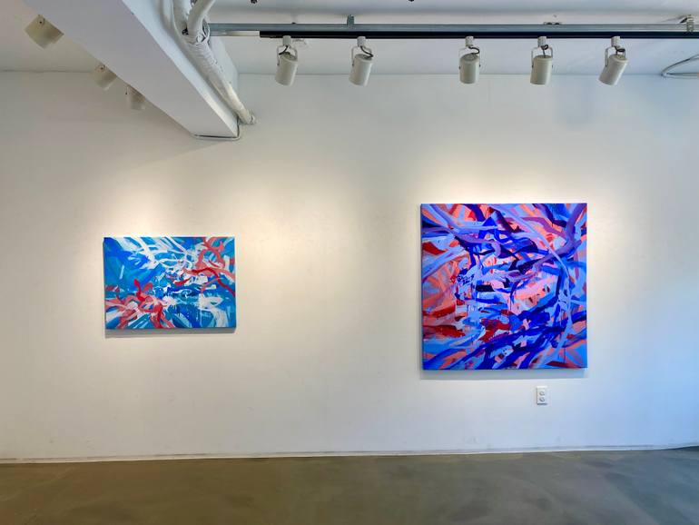 Original Contemporary Abstract Painting by Lacey Kim