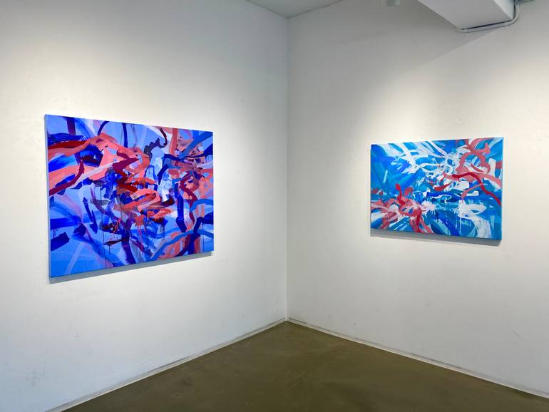 Original Contemporary Abstract Painting by Lacey Kim