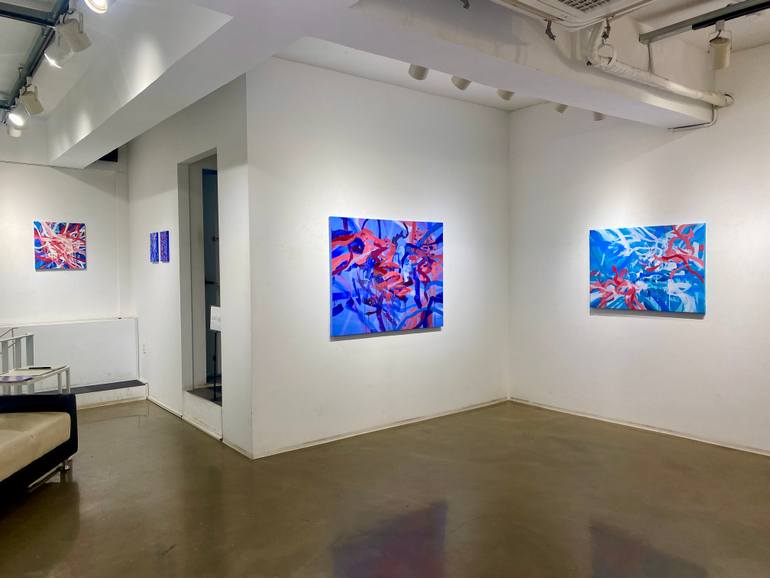 Original Contemporary Abstract Painting by Lacey Kim