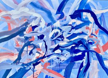 Original Contemporary Abstract Paintings by Lacey Kim