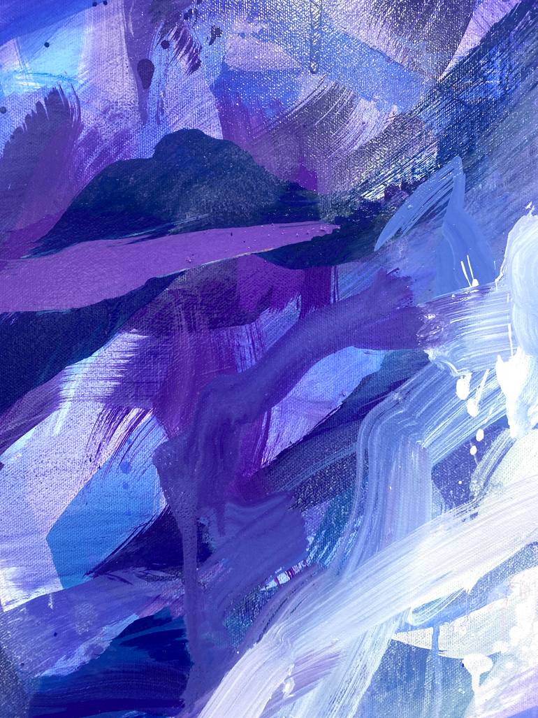 Original Abstract Expressionism Abstract Painting by Lacey Kim