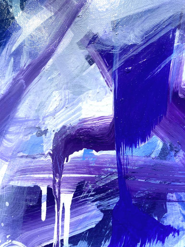 Original Abstract Expressionism Abstract Painting by Lacey Kim
