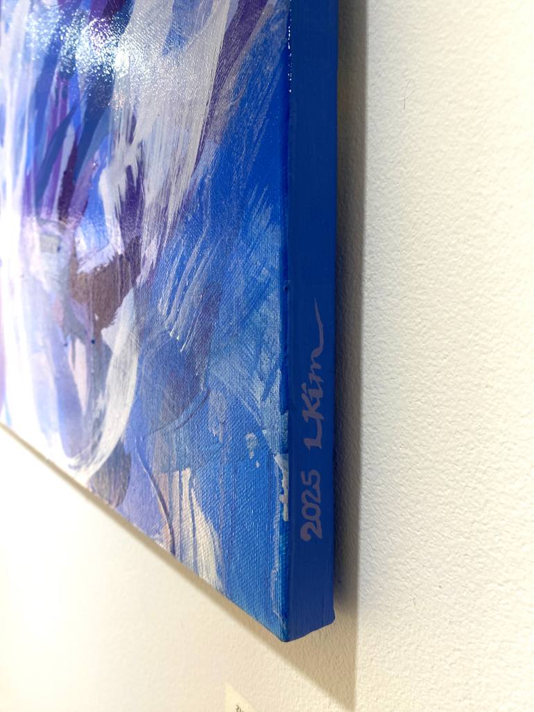 Original Abstract Expressionism Abstract Painting by Lacey Kim