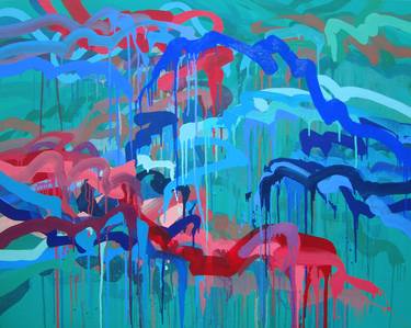 Print of Abstract Paintings by Lacey Kim