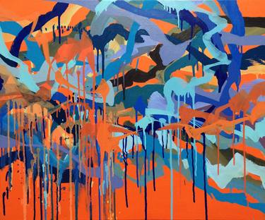 Original Abstract Paintings by Lacey Kim