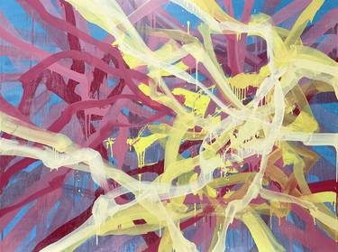 Original Abstract Paintings by Lacey Kim