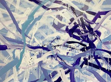 Original Fine Art Abstract Paintings by Lacey Kim