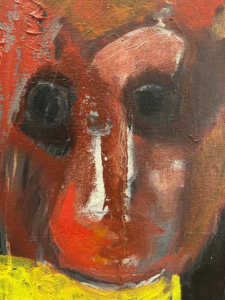 Original Abstract Expressionism Abstract Painting by Ginny Nagy