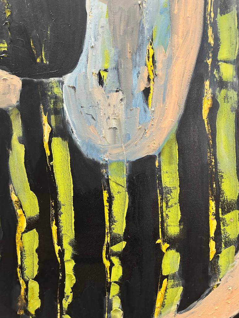 Original Abstract Women Painting by Ginny Nagy